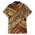 Hawaiian Style Tapa Family Matching Short Sleeve Bodycon Dress and Hawaiian Shirt Vintage Seamless Pattern - Polynesian Pride