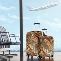 Hawaiian Style Tapa Luggage Cover Vintage Seamless Pattern - Polynesian Pride