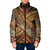 Hawaiian Style Tapa Padded Jacket Vintage Seamless Pattern - Polynesian Pride