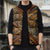 Hawaiian Style Tapa Sleeveless Puffer Jacket Vintage Seamless Pattern - Polynesian Pride