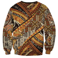 Hawaiian Style Tapa Sweatshirt Vintage Seamless Pattern LT9 - Polynesian Pride