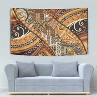 Hawaiian Style Tapa Tapestry Vintage Seamless Pattern - Polynesian Pride