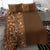 Hawaiian Tribal Elements Hibiscus Bedding Set Gold Pattern - Polynesian Pride