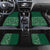 Hawaiian Tribal Elements Hibiscus Car Mats Green Pattern - Polynesian Pride