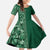 Hawaiian Tribal Elements Hibiscus Family Matching Tank Maxi Dress and Hawaiian Shirt Green Pattern - Polynesian Pride