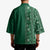 Hawaiian Tribal Elements Hibiscus Kimono Green Pattern - Polynesian Pride