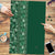 Hawaiian Tribal Elements Hibiscus Puzzle Green Pattern - Polynesian Pride