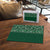 Hawaiian Tribal Elements Hibiscus Puzzle Green Pattern - Polynesian Pride