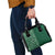 Hawaiian Tribal Elements Hibiscus Shoulder Handbag Green Pattern - Polynesian Pride