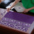 Hawaiian Tribal Elements Hibiscus Puzzle Purple Pattern - Polynesian Pride