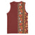 Hawaiian Tribal Elements Hibiscus Basketball Jersey Red Pattern - Polynesian Pride