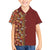 Hawaiian Tribal Elements Hibiscus Family Matching Tank Maxi Dress and Hawaiian Shirt Red Pattern - Polynesian Pride