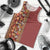 Hawaiian Tribal Elements Hibiscus Men Tank Top Red Pattern - Polynesian Pride