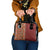 Hawaiian Tribal Elements Hibiscus Shoulder Handbag Red Pattern - Polynesian Pride