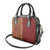 Hawaiian Tribal Elements Hibiscus Shoulder Handbag Red Pattern - Polynesian Pride