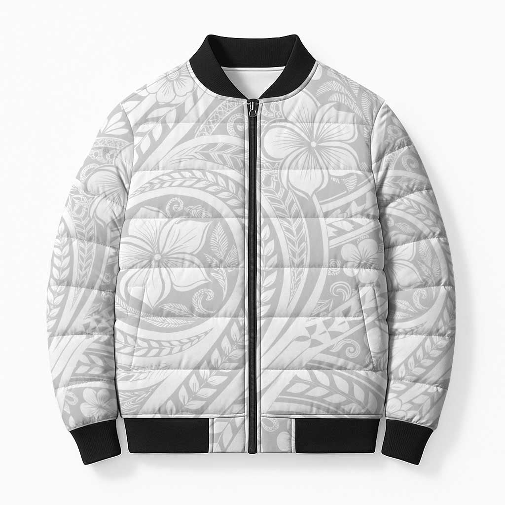 Lotu Tamaiti Samoan Polynesian Tribal Bomber Puffer Jacket - Polynesian Pride