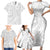 Lotu Tamaiti Samoan Polynesian Tribal Family Matching Short Sleeve Bodycon Dress and Hawaiian Shirt - Polynesian Pride