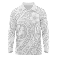 Lotu Tamaiti Samoan Polynesian Tribal Long Sleeve Polo Shirt - Polynesian Pride