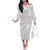 Lotu Tamaiti Samoan Polynesian Tribal Off The Shoulder Long Sleeve Dress - Polynesian Pride