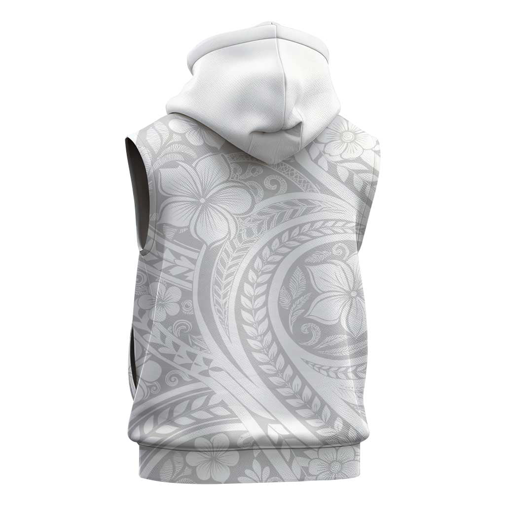 Lotu Tamaiti Samoan Polynesian Tribal Sleeveless Zip Hoodie - Polynesian Pride