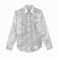 Lotu Tamaiti Samoan Polynesian Tribal Women Casual Shirt - Polynesian Pride