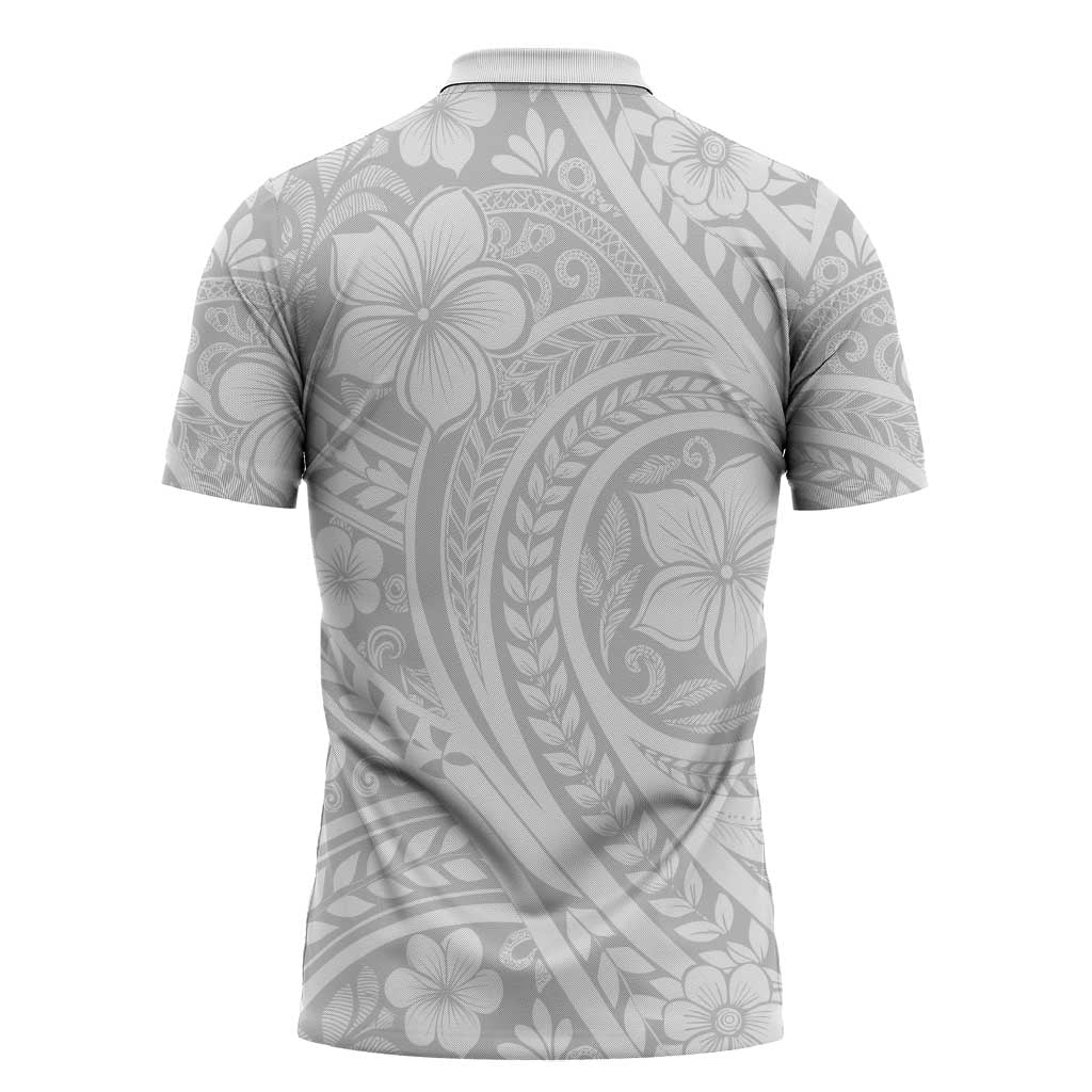Lotu Tamaiti Samoan Polynesian Tribal Zipper Polo Shirt - Polynesian Pride
