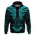 FSM Chuuk States Hoodie Micronesia Vintage Polynesian Tribal Aqua Version LT9 Pullover Hoodie Aqua - Polynesian Pride