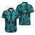 FSM Kosrae States Hawaiian Shirt Micronesia Vintage Polynesian Tribal Aqua Version LT9 - Polynesian Pride