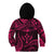 FSM Kosrae States Kid Hoodie Micronesia Vintage Polynesian Tribal Pink Version LT9 - Polynesian Pride