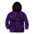 FSM Kosrae States Kid Hoodie Micronesia Vintage Polynesian Tribal Purple Version LT9 - Polynesian Pride