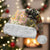Mele Kalikimaka Hawaii Christmas Santa Hat Melemele Mama Seamless Floral Motif - Polynesian Pride
