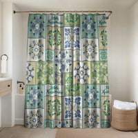 Mele Kalikimaka Hawaii Christmas Bathroom Set Omaomao Seamless Floral Motif - Polynesian Pride