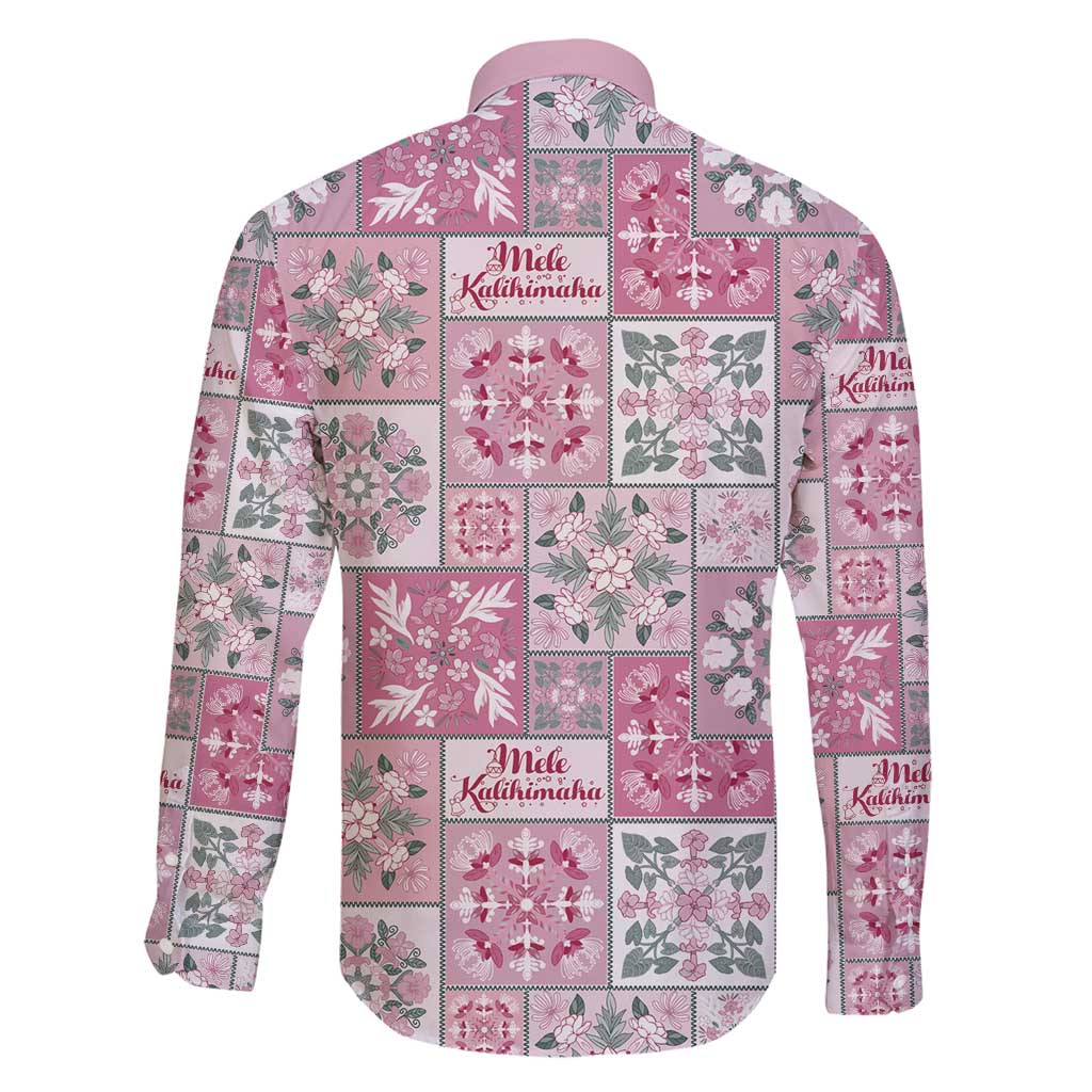 Mele Kalikimaka Hawaii Christmas Family Matching Off Shoulder Short Dress and Hawaiian Shirt Akala Seamless Floral Motif - Polynesian Pride