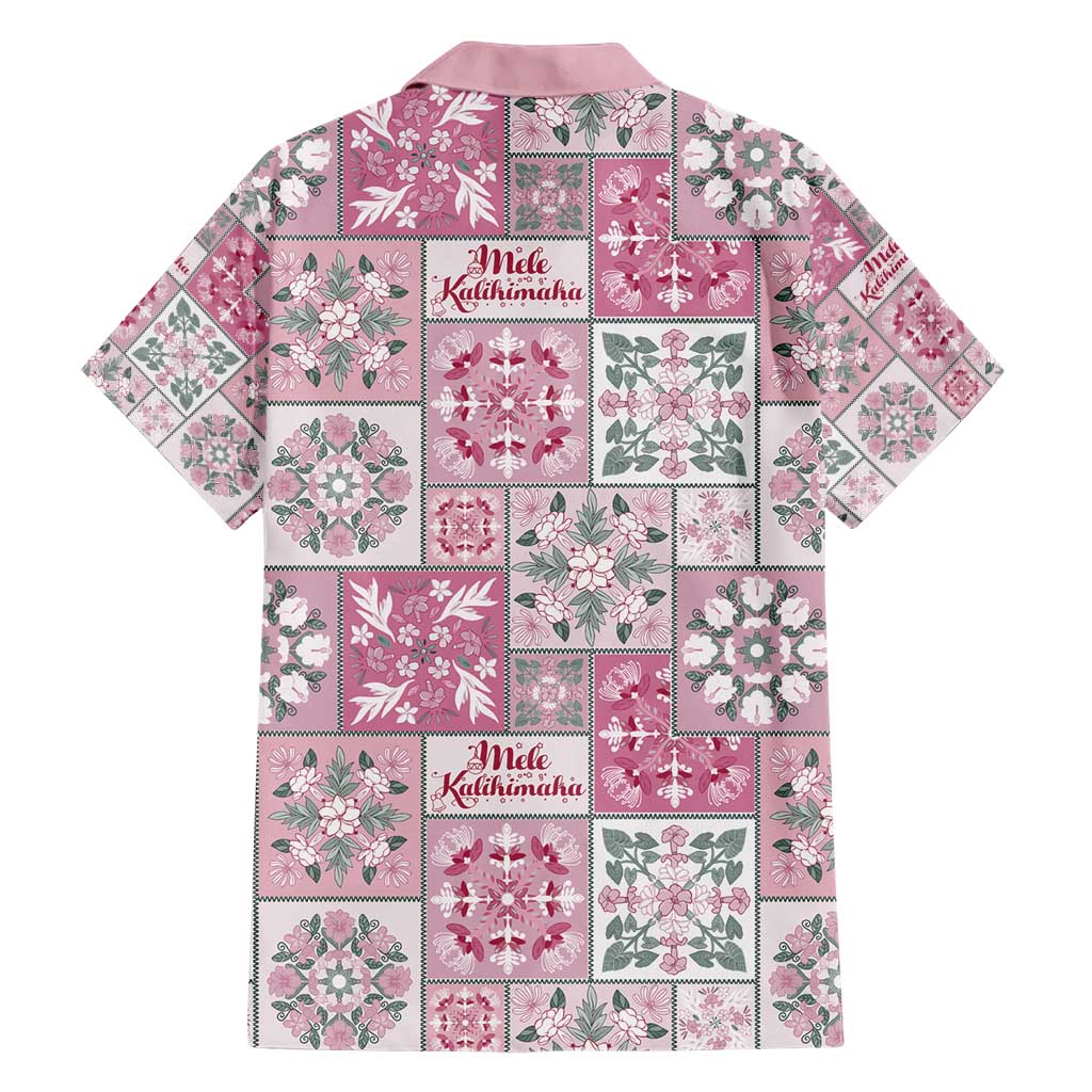 Mele Kalikimaka Hawaii Christmas Family Matching Short Sleeve Bodycon Dress and Hawaiian Shirt Akala Seamless Floral Motif LT9 - Polynesian Pride