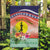 New Caledonia Nautilus Shell Garden Flag Polynesian Tropical Flowers