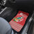 Wallis et Futuna Kingfisher Car Mats Polynesian Tropical Flowers