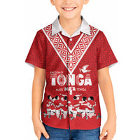Mate Ma'a Tonga Custom Hawaiian Shirt Tongan Sipi Tau Ngatu Inspired Red LT9 - Polynesian Pride