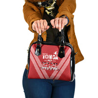 Mate Ma'a Tonga Shoulder Handbag Tongan Sipi Tau Ngatu Inspired Red LT9 One Size Red - Polynesian Pride