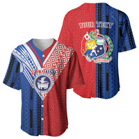 TokoUso Samoa Tonga Personalised Baseball Jersey Pacific Brotherhood Tribal Pattern LT9 - Polynesian Pride
