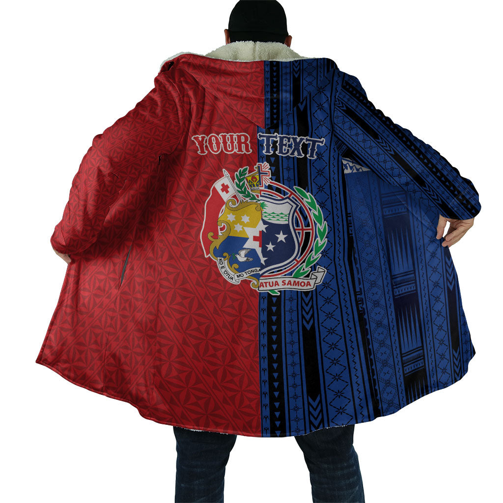 TokoUso Samoa Tonga Personalised Cloak Pacific Brotherhood Tribal Pattern LT9 - Polynesian Pride