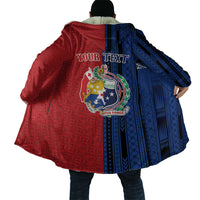 TokoUso Samoa Tonga Personalised Cloak Pacific Brotherhood Tribal Pattern LT9 - Polynesian Pride