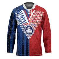 TokoUso Samoa Tonga Personalised Hockey Jersey Pacific Brotherhood Tribal Pattern LT9 Unisex Multicolor - Polynesian Pride