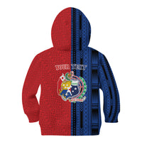 TokoUso Samoa Tonga Personalised Kid Hoodie Pacific Brotherhood Tribal Pattern LT9 - Polynesian Pride