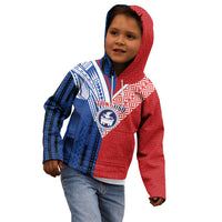 TokoUso Samoa Tonga Personalised Kid Hoodie Pacific Brotherhood Tribal Pattern LT9 - Polynesian Pride