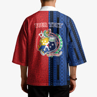 TokoUso Samoa Tonga Personalised Kimono Pacific Brotherhood Tribal Pattern LT9 - Polynesian Pride