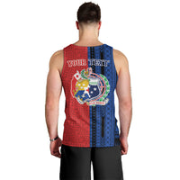 TokoUso Samoa Tonga Personalised Men Tank Top Pacific Brotherhood Tribal Pattern LT9 - Polynesian Pride