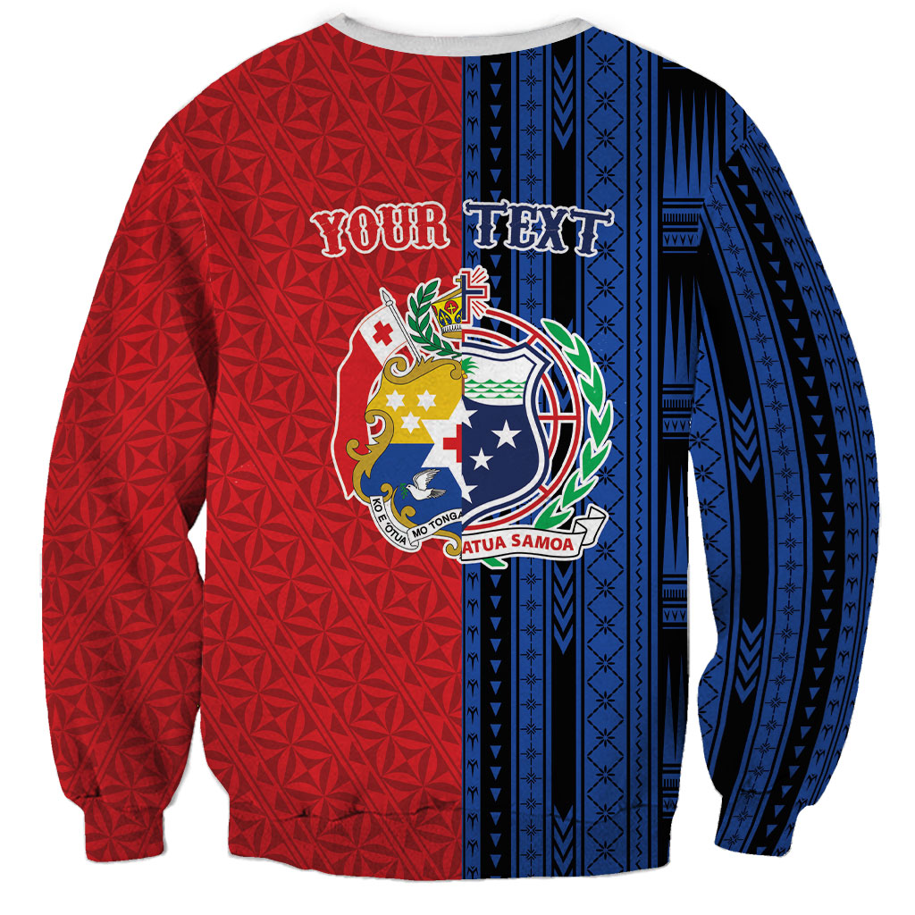 TokoUso Samoa Tonga Personalised Sweatshirt Pacific Brotherhood Tribal Pattern LT9 - Polynesian Pride