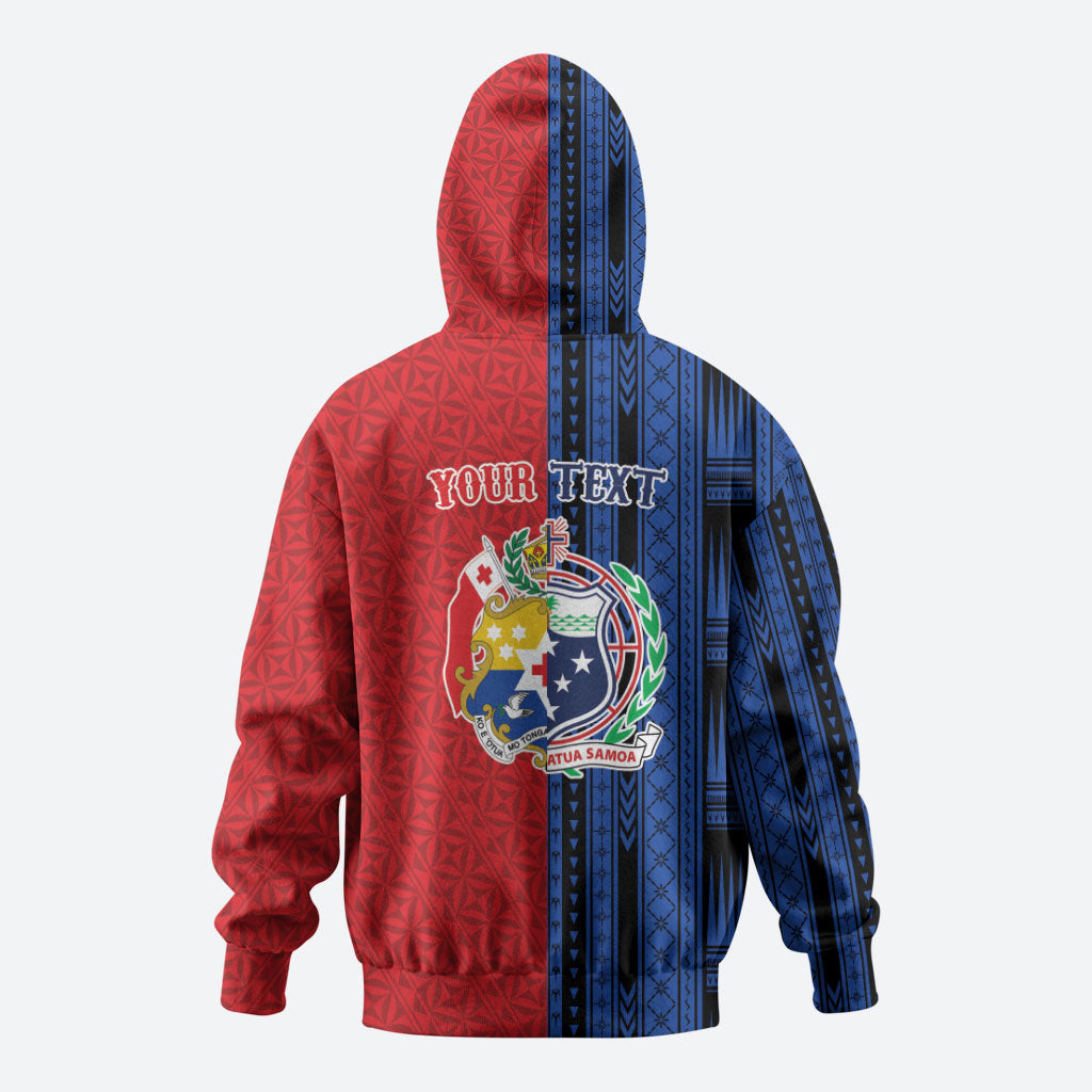 TokoUso Samoa Tonga Personalised Zip Hoodie Pacific Brotherhood Tribal Pattern LT9 - Polynesian Pride