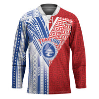 TokoUso American Samoa Tonga Personalised Hockey Jersey Pacific Brotherhood Tribal Pattern LT9 Unisex Multicolor - Polynesian Pride