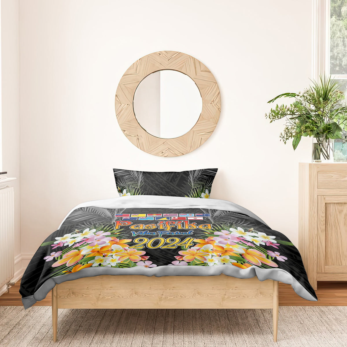 Pasifika Vibes Festival 2024 Auckland Bedding Set